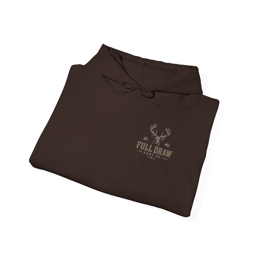 Deer Antler Pull Pray Hunting Hoodie — Rustic Outdoor Faith Hoodie