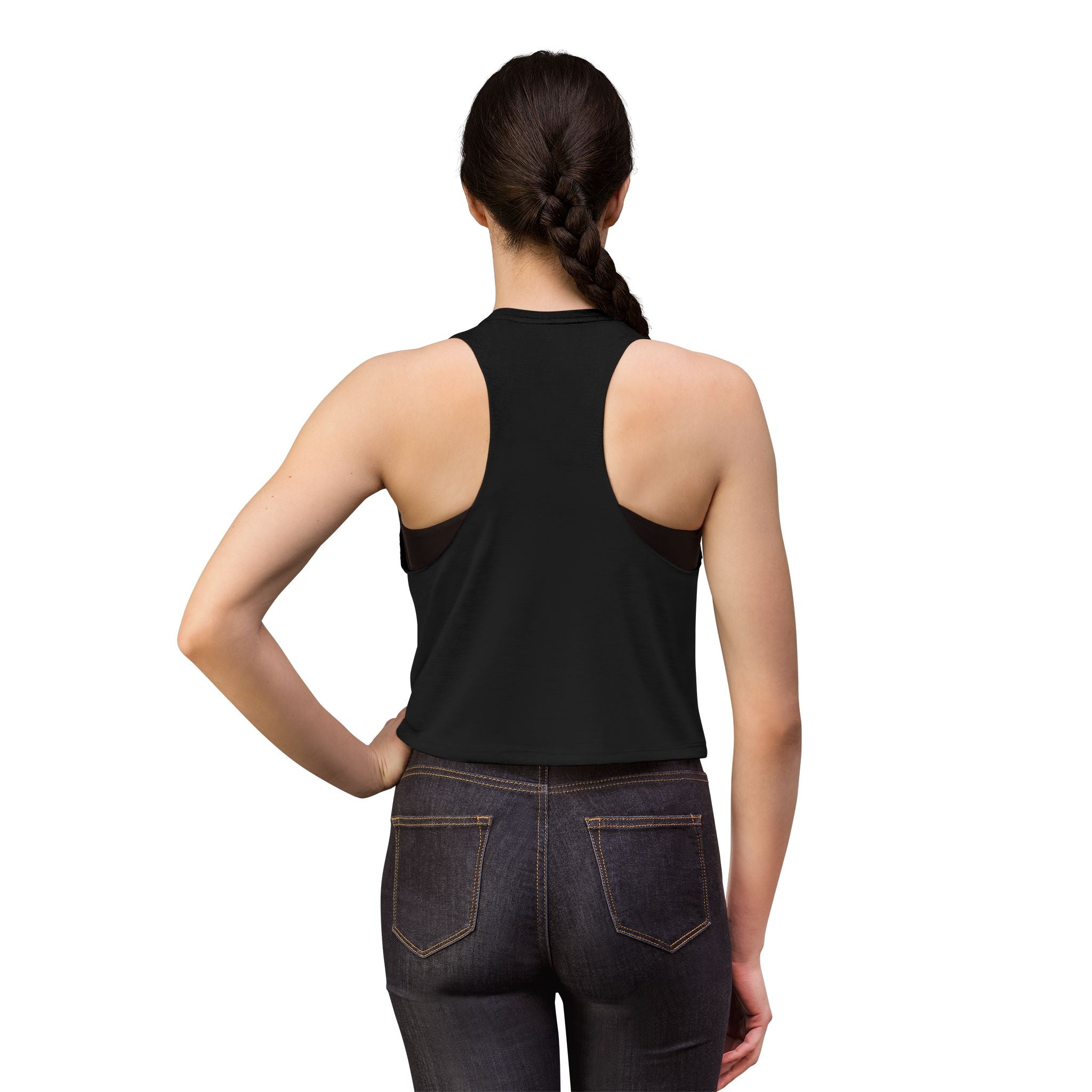 Full Draw Hunt Co. Women's Crop Top — Deer Antler Hunting Tank