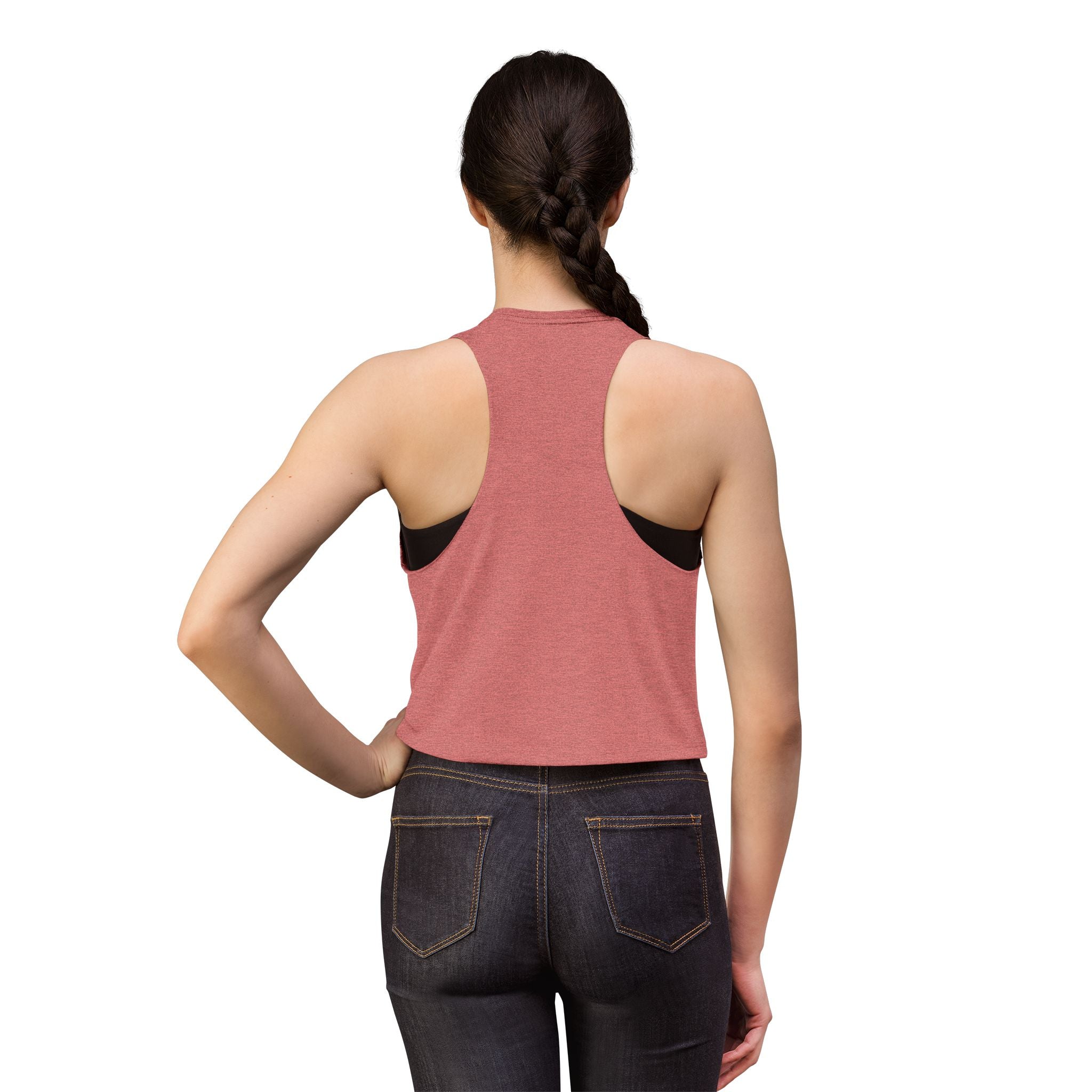 Full Draw Hunt Co. Women's Crop Top — Deer Antler Hunting Tank
