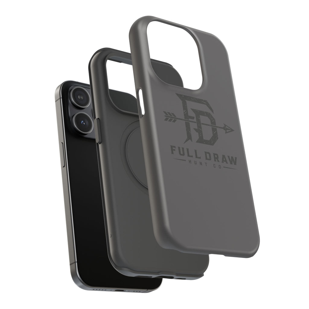 Full Draw Hunt Co. Impact-Resistant Phone Case — Rugged Archer Logo Protective Case
