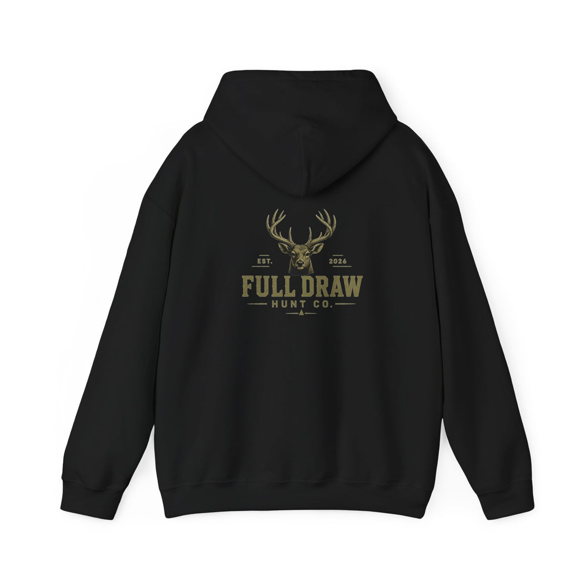 Deer Antler Pull Pray Hunting Hoodie — Rustic Outdoor Faith Hoodie