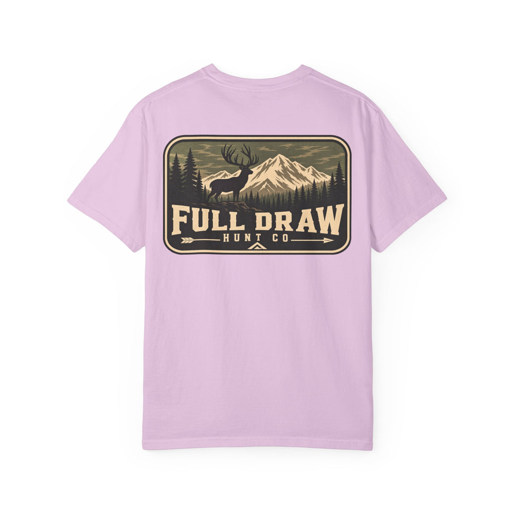 Full Draw Hunt Co. Graphic T-Shirt — Elk & Mountain Outdoor Tee