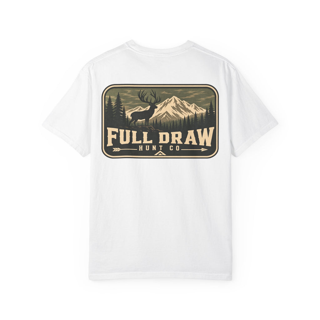 Full Draw Hunt Co. Graphic T-Shirt — Elk & Mountain Outdoor Tee