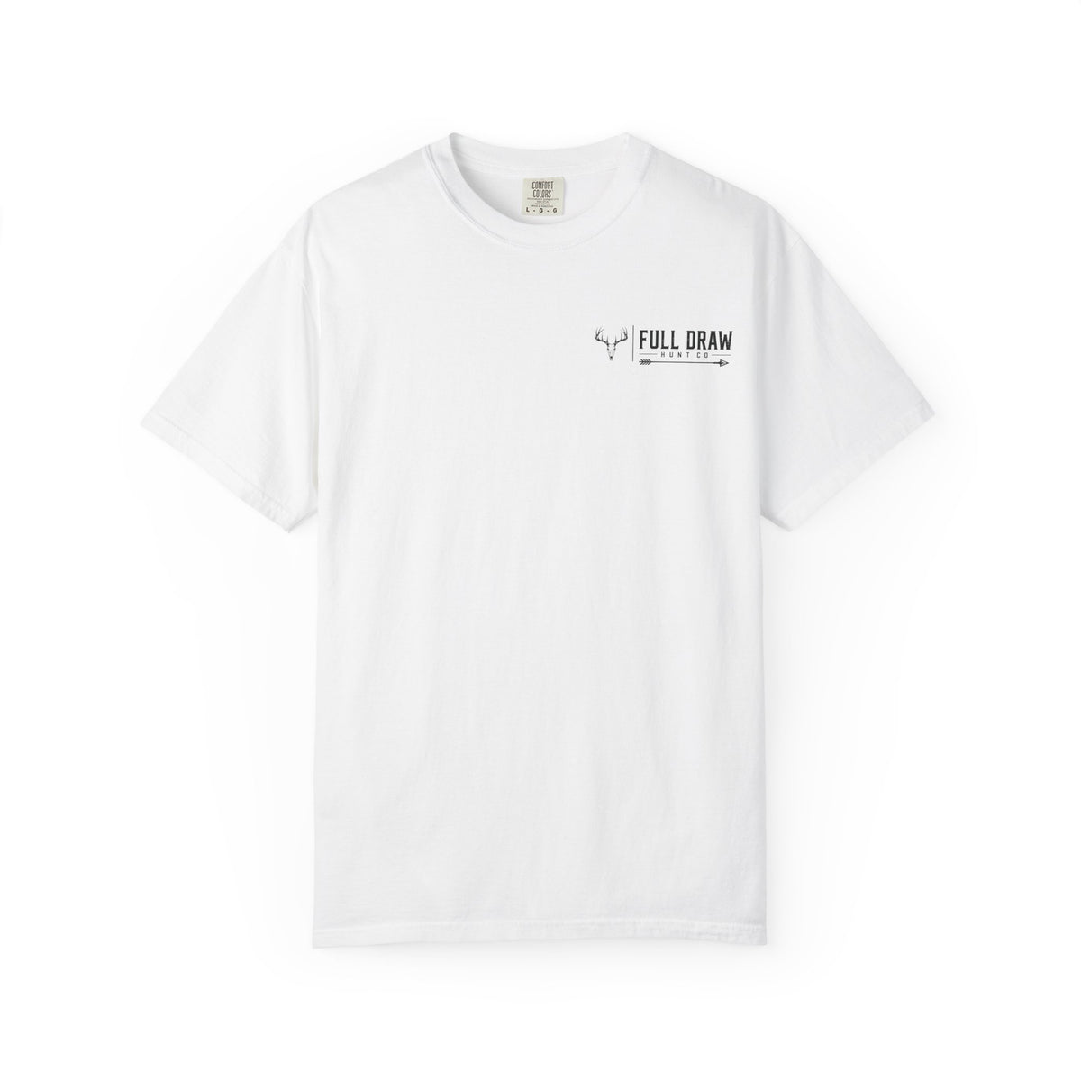 Hunter with Dogs T-Shirt – Full Draw Hunting Graphic Tee