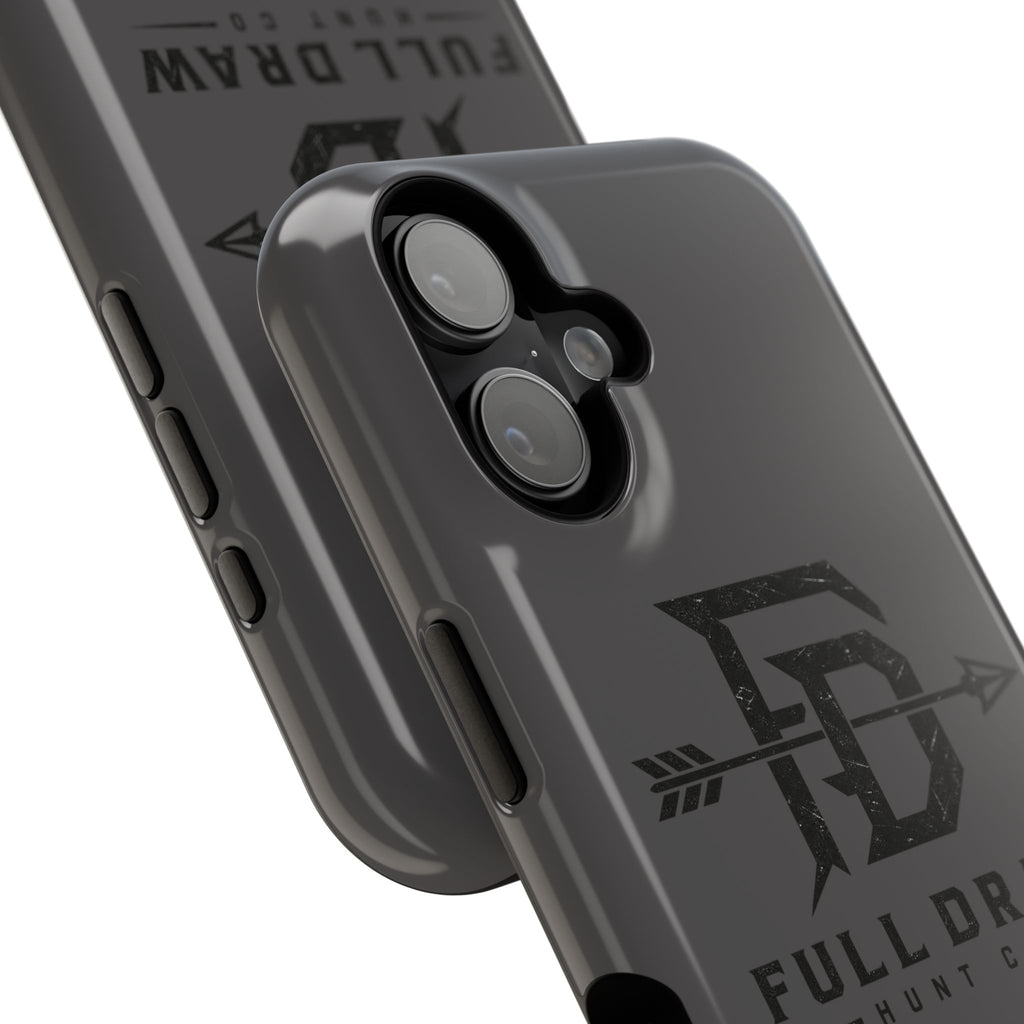Full Draw Hunt Co. Impact-Resistant Phone Case — Rugged Archer Logo Protective Case