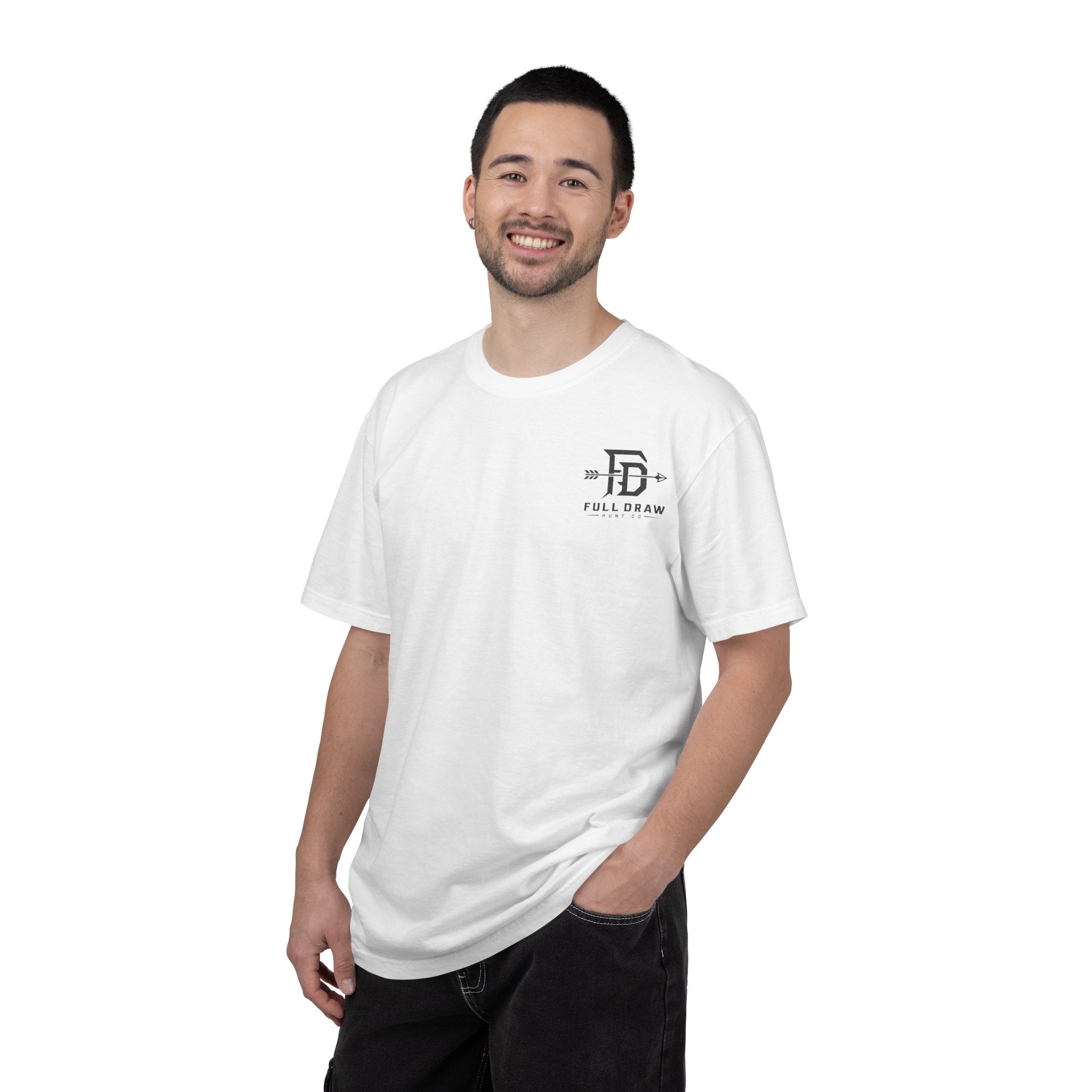 Full Draw Hunt Co. Graphic T-Shirt — Elk & Mountain Outdoor Tee