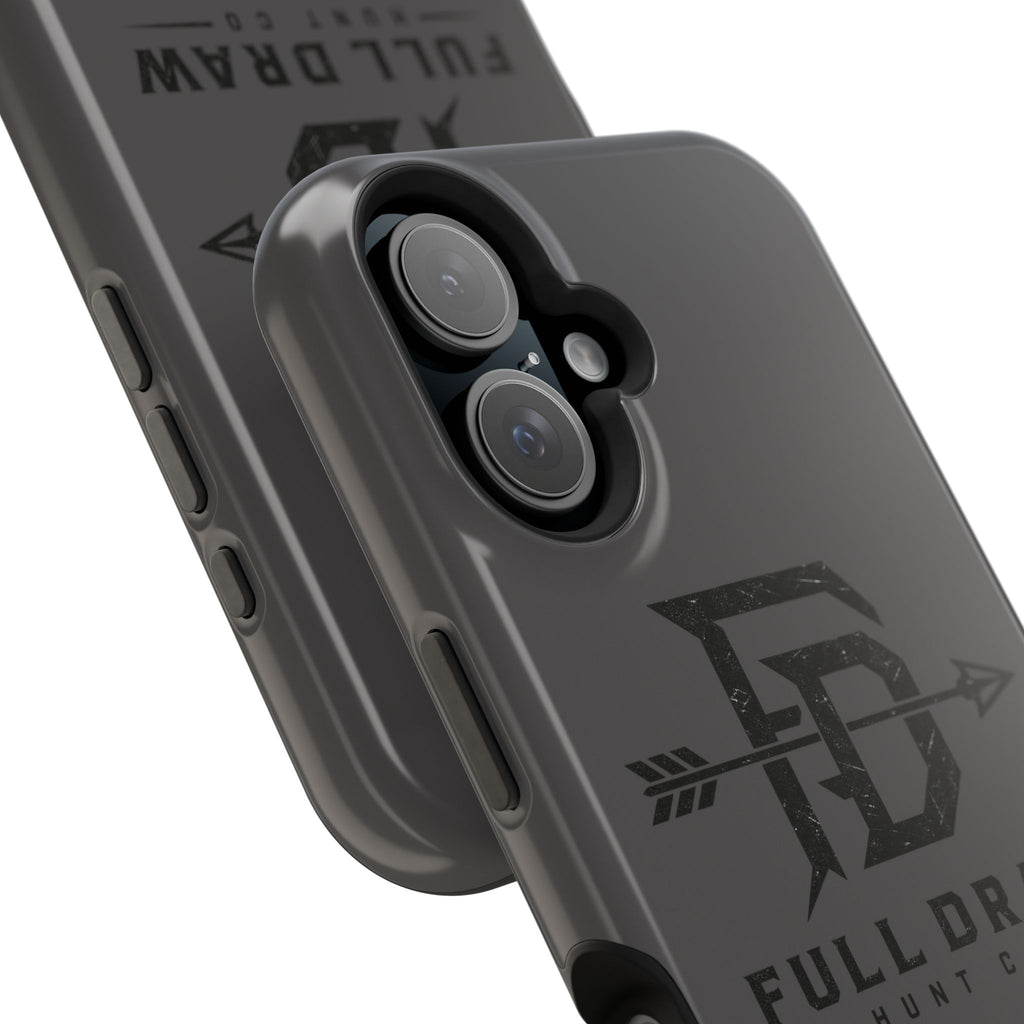 Full Draw Hunt Co. Impact-Resistant Phone Case — Rugged Archer Logo Protective Case