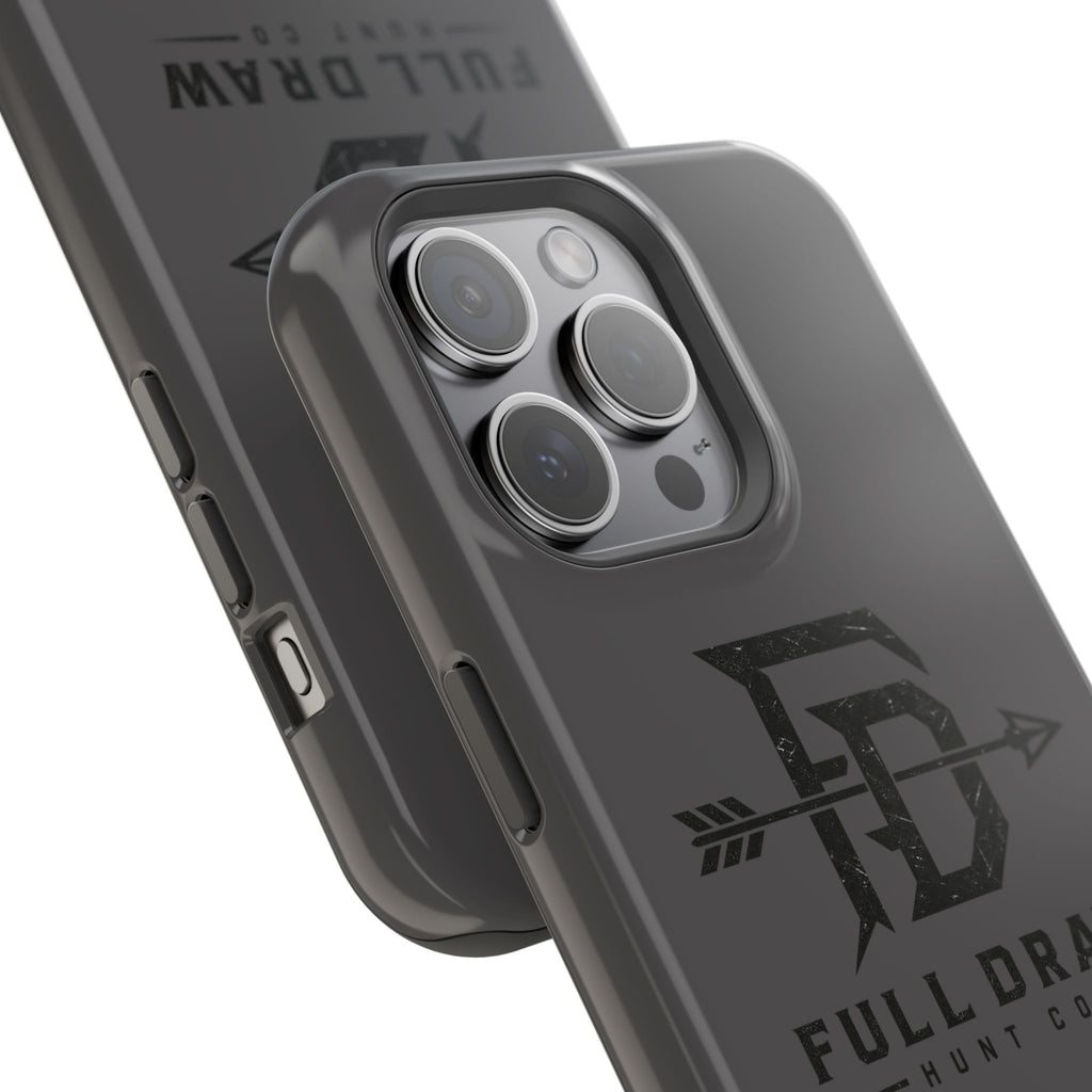 Full Draw Hunt Co. Impact-Resistant Phone Case — Rugged Archer Logo Protective Case