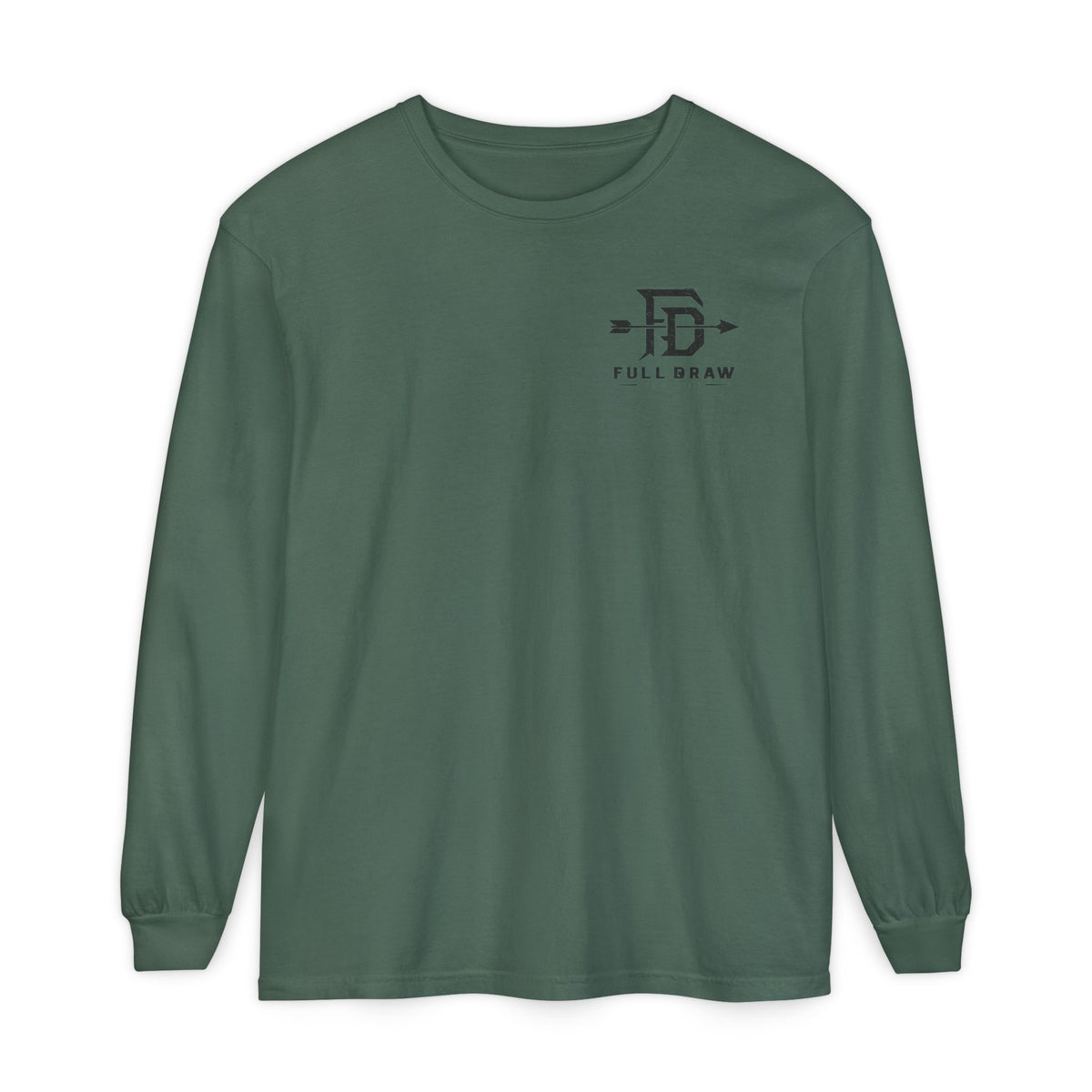 Full Draw Hunt Co. Long Sleeve Tee — Elk Logo Hunting Shirt