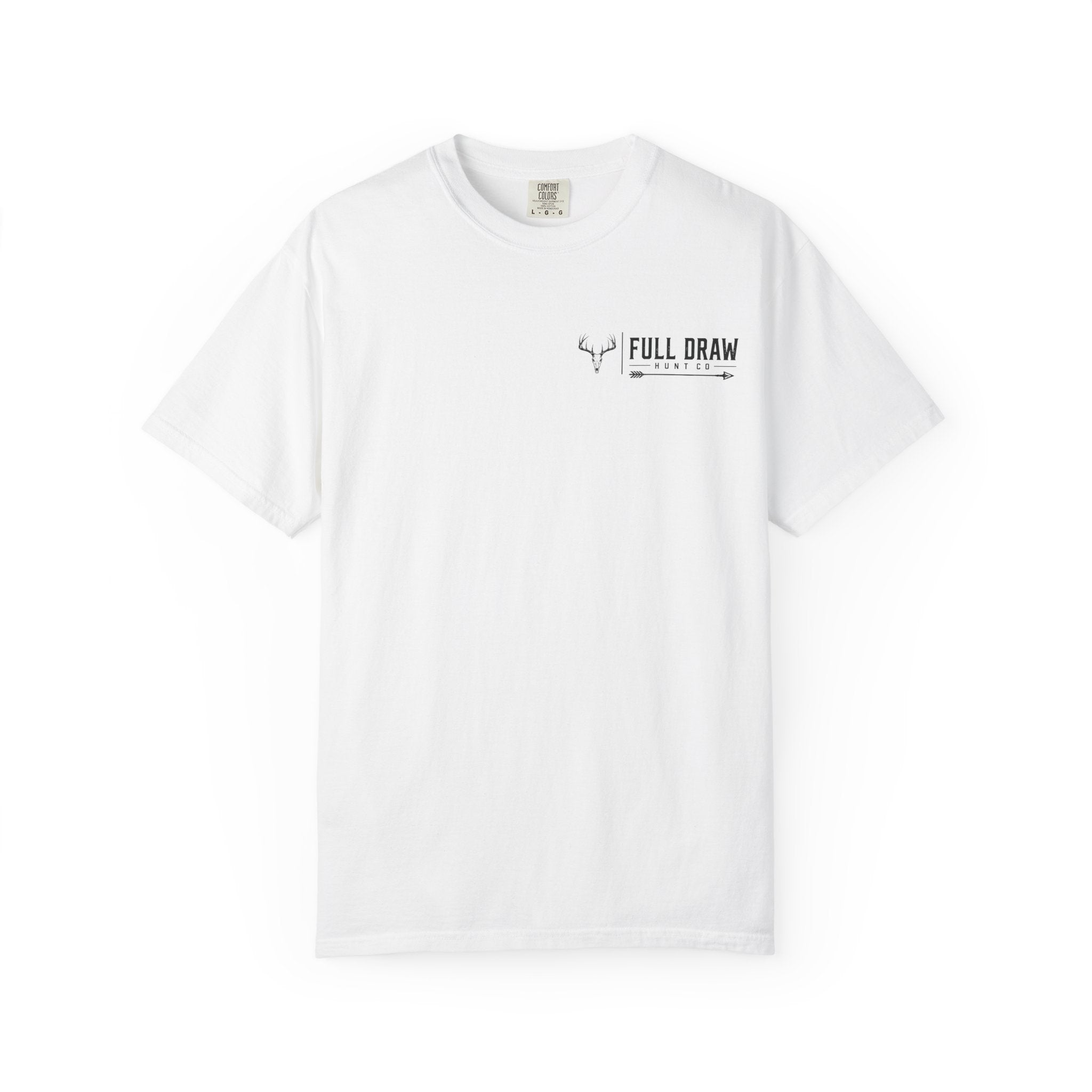 Full Draw Outfitters Hunter Graphic T-Shirt — Backcountry Sunset Hunting Tee