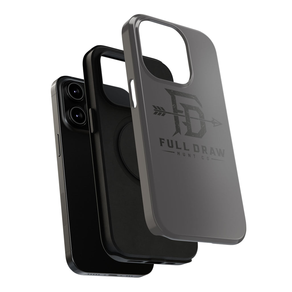 Full Draw Hunt Co. Impact-Resistant Phone Case — Rugged Archer Logo Protective Case