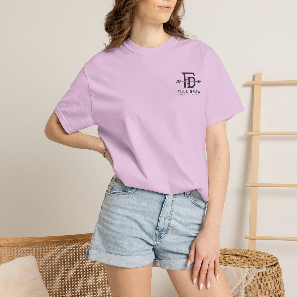 Full Draw Hunt Co. Graphic T-Shirt — Elk & Mountain Outdoor Tee
