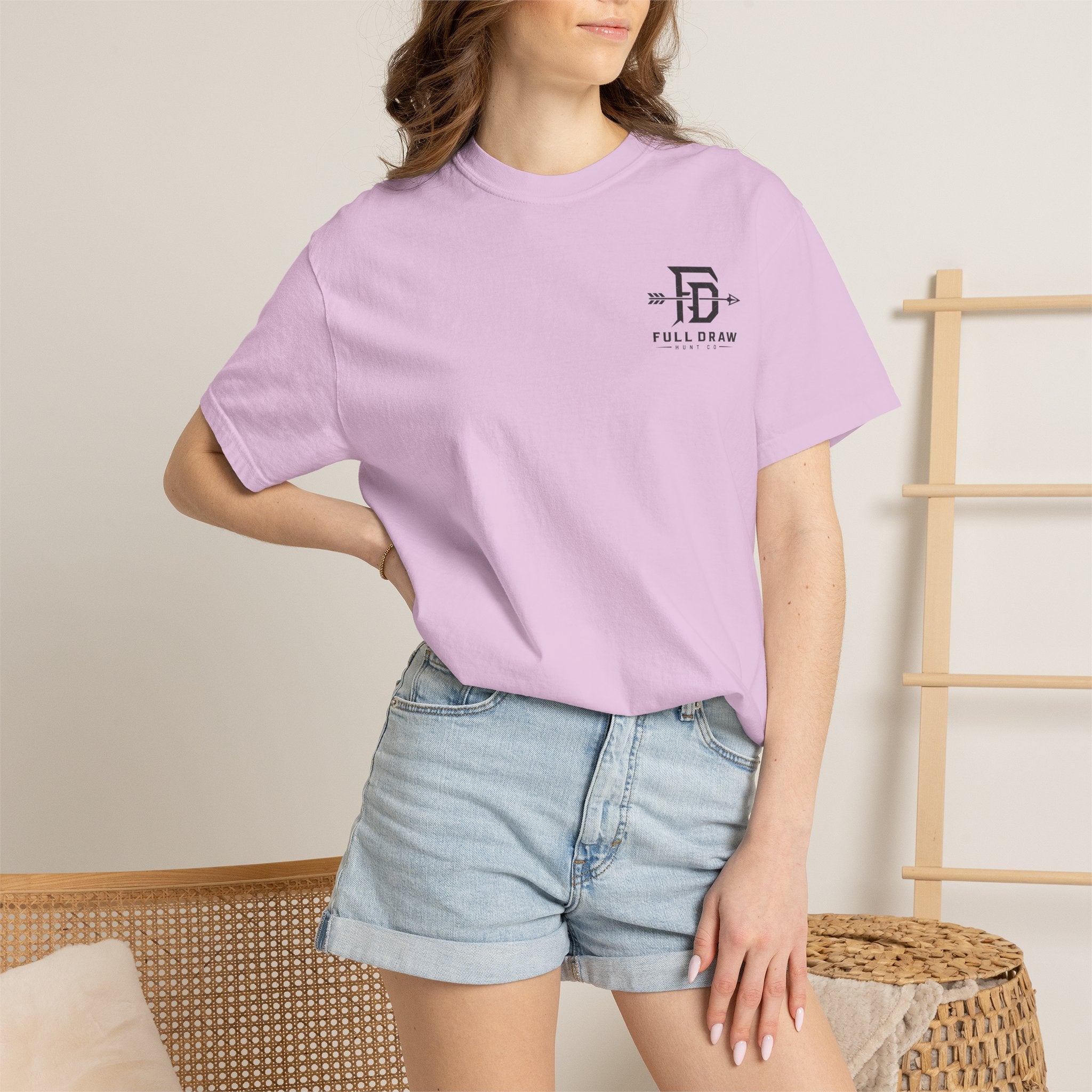 Full Draw Hunt Co. Graphic T-Shirt — Elk & Mountain Outdoor Tee
