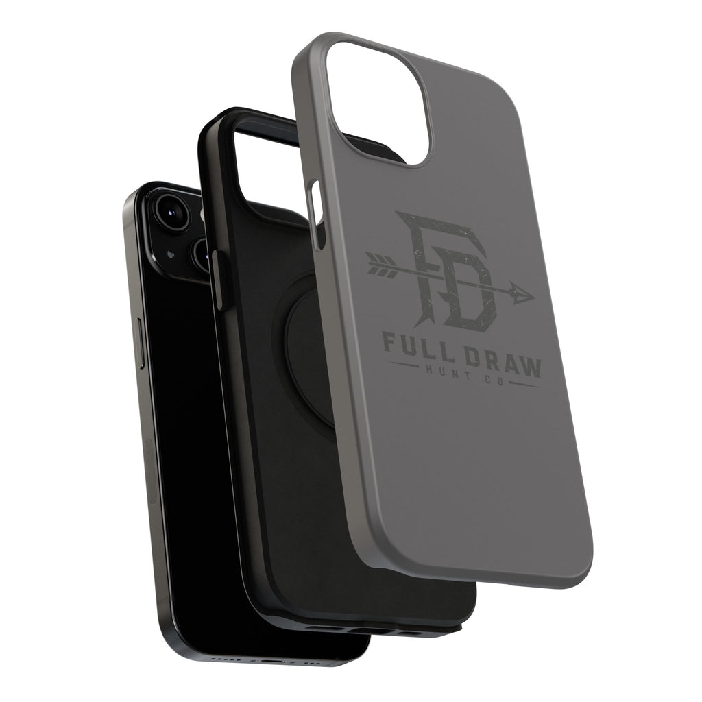 Full Draw Hunt Co. Impact-Resistant Phone Case — Rugged Archer Logo Protective Case