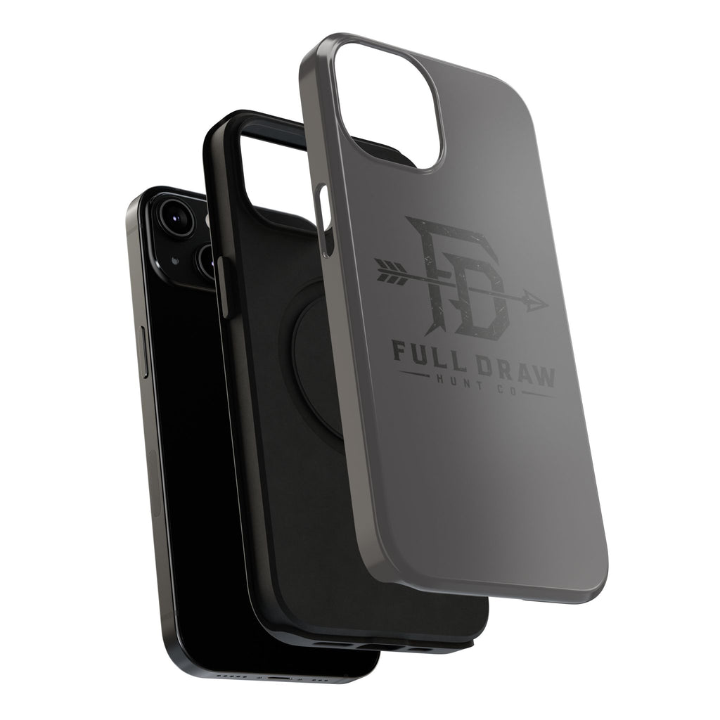 Full Draw Hunt Co. Impact-Resistant Phone Case — Rugged Archer Logo Protective Case