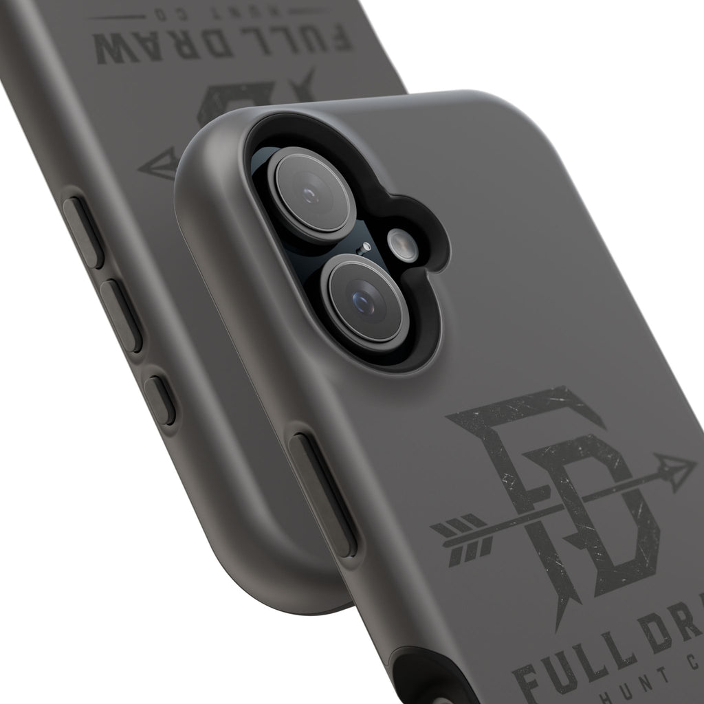 Full Draw Hunt Co. Impact-Resistant Phone Case — Rugged Archer Logo Protective Case