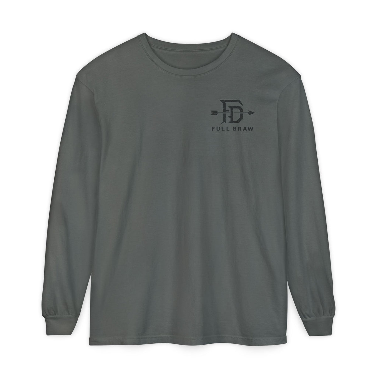 Full Draw Hunt Co. Long Sleeve Tee — Elk Logo Hunting Shirt