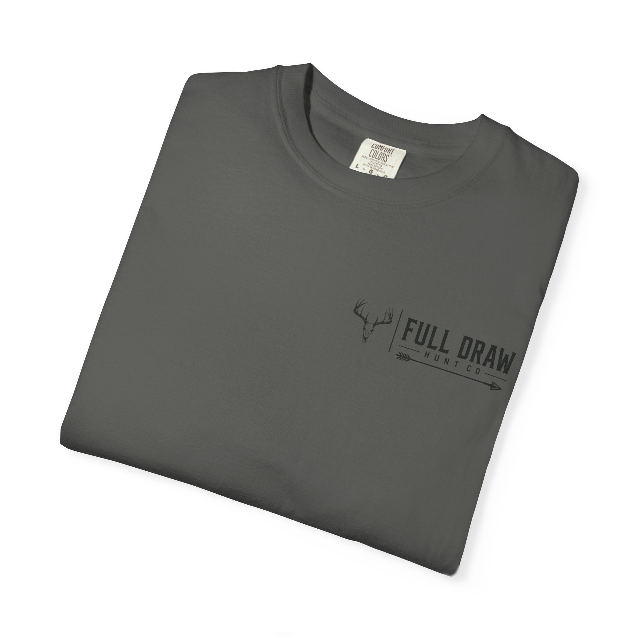 Full Draw Outfitters Hunter Graphic T-Shirt — Backcountry Sunset Hunting Tee