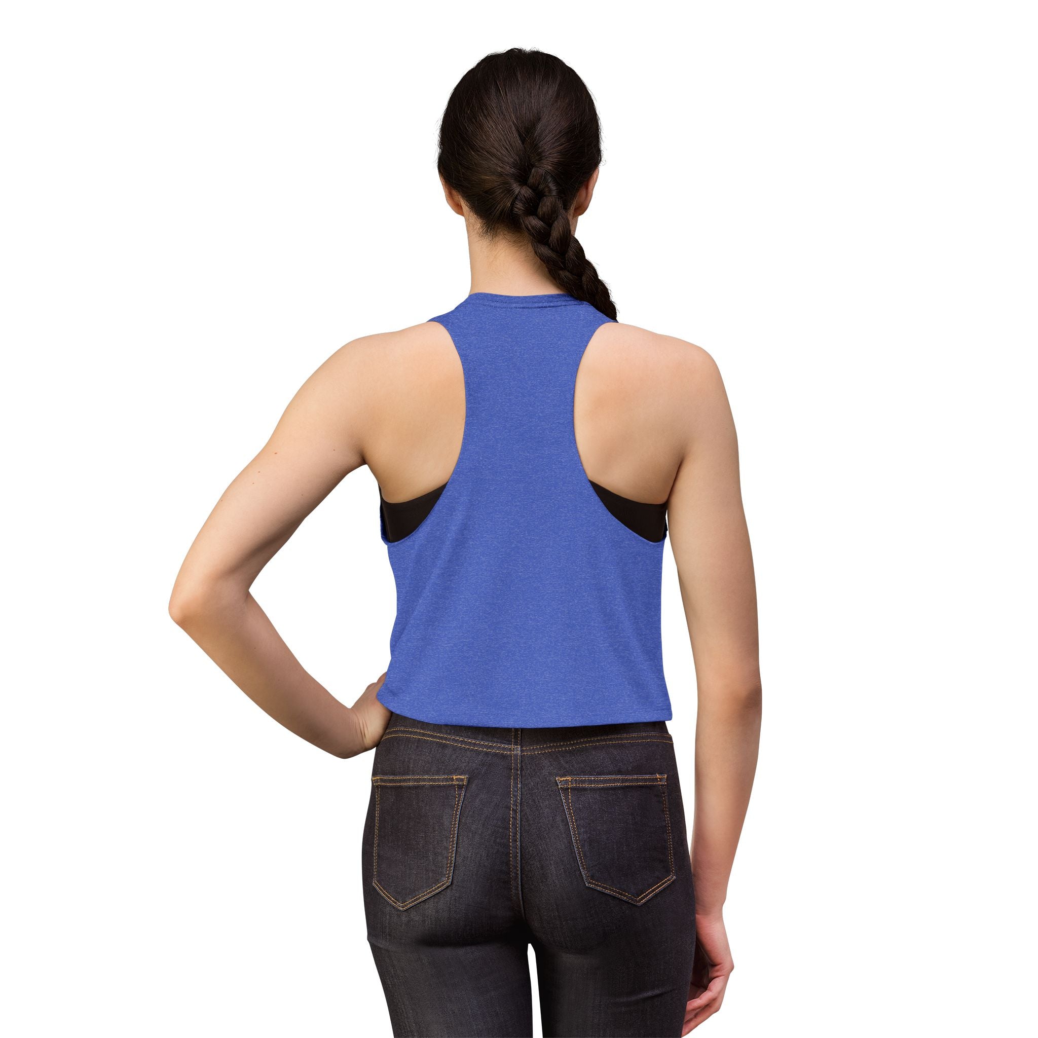 Full Draw Hunt Co. Women's Crop Top — Deer Antler Hunting Tank