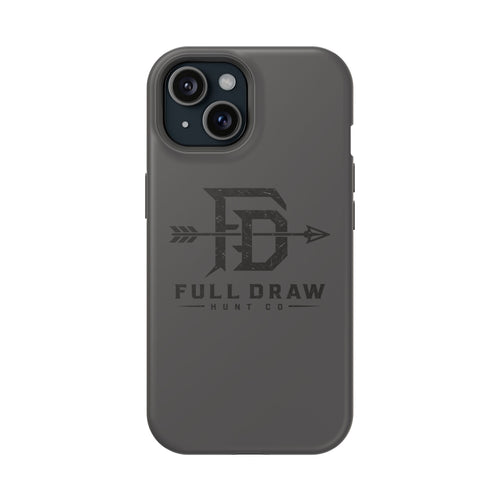 Full Draw Hunt Co. Impact-Resistant Phone Case — Rugged Archer Logo Protective Case