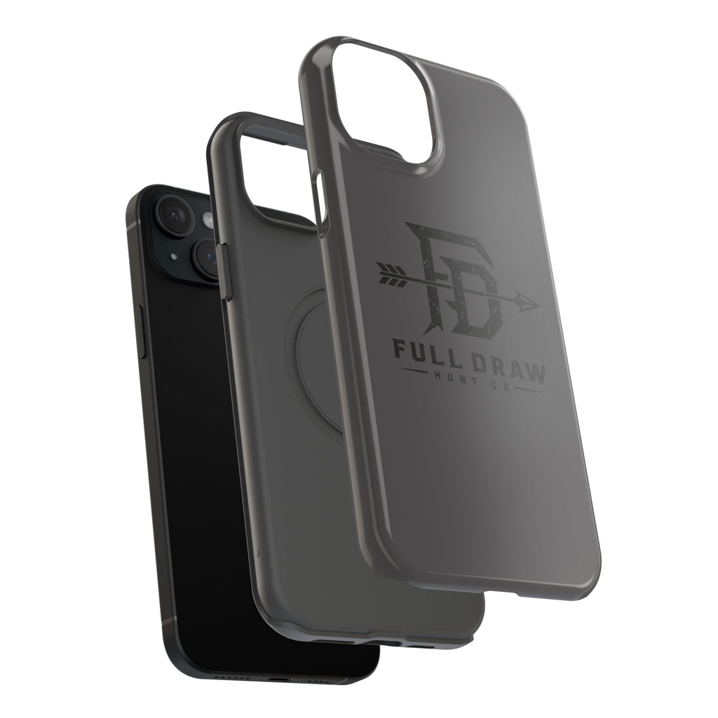 Full Draw Hunt Co. Impact-Resistant Phone Case — Rugged Archer Logo Protective Case