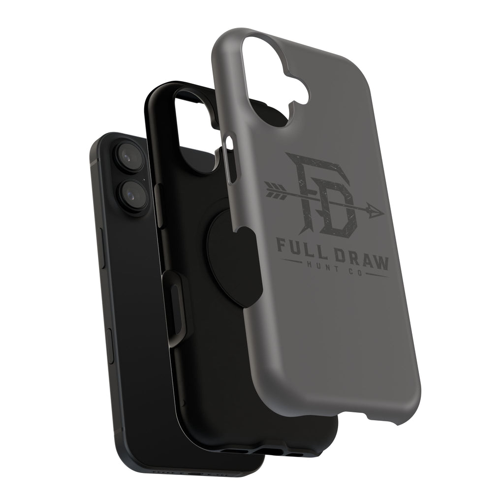 Full Draw Hunt Co. Impact-Resistant Phone Case — Rugged Archer Logo Protective Case