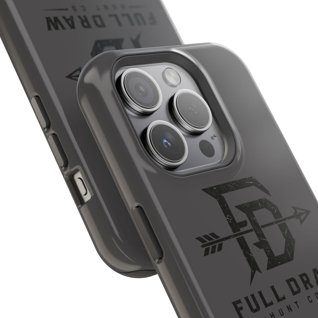 Full Draw Hunt Co. Impact-Resistant Phone Case — Rugged Archer Logo Protective Case
