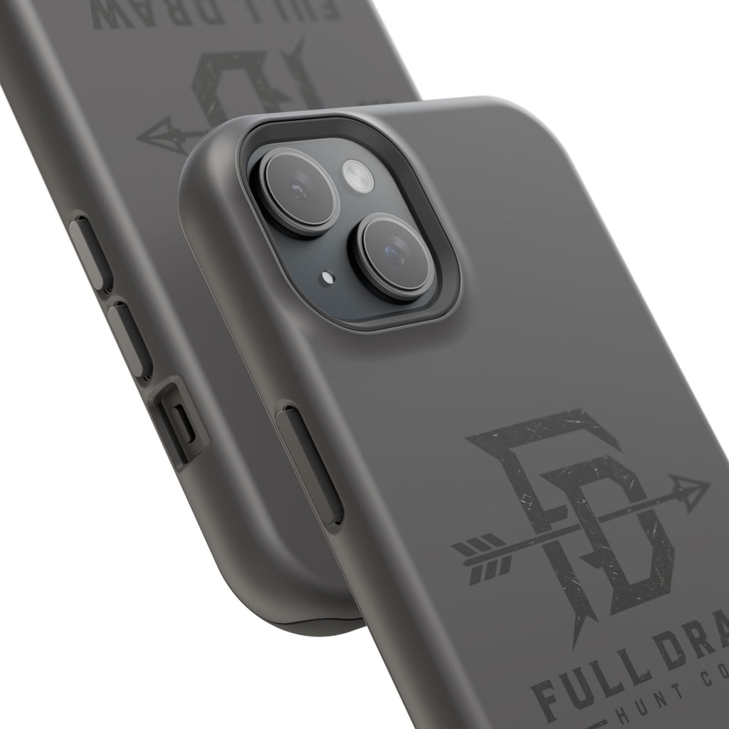 Full Draw Hunt Co. Impact-Resistant Phone Case — Rugged Archer Logo Protective Case