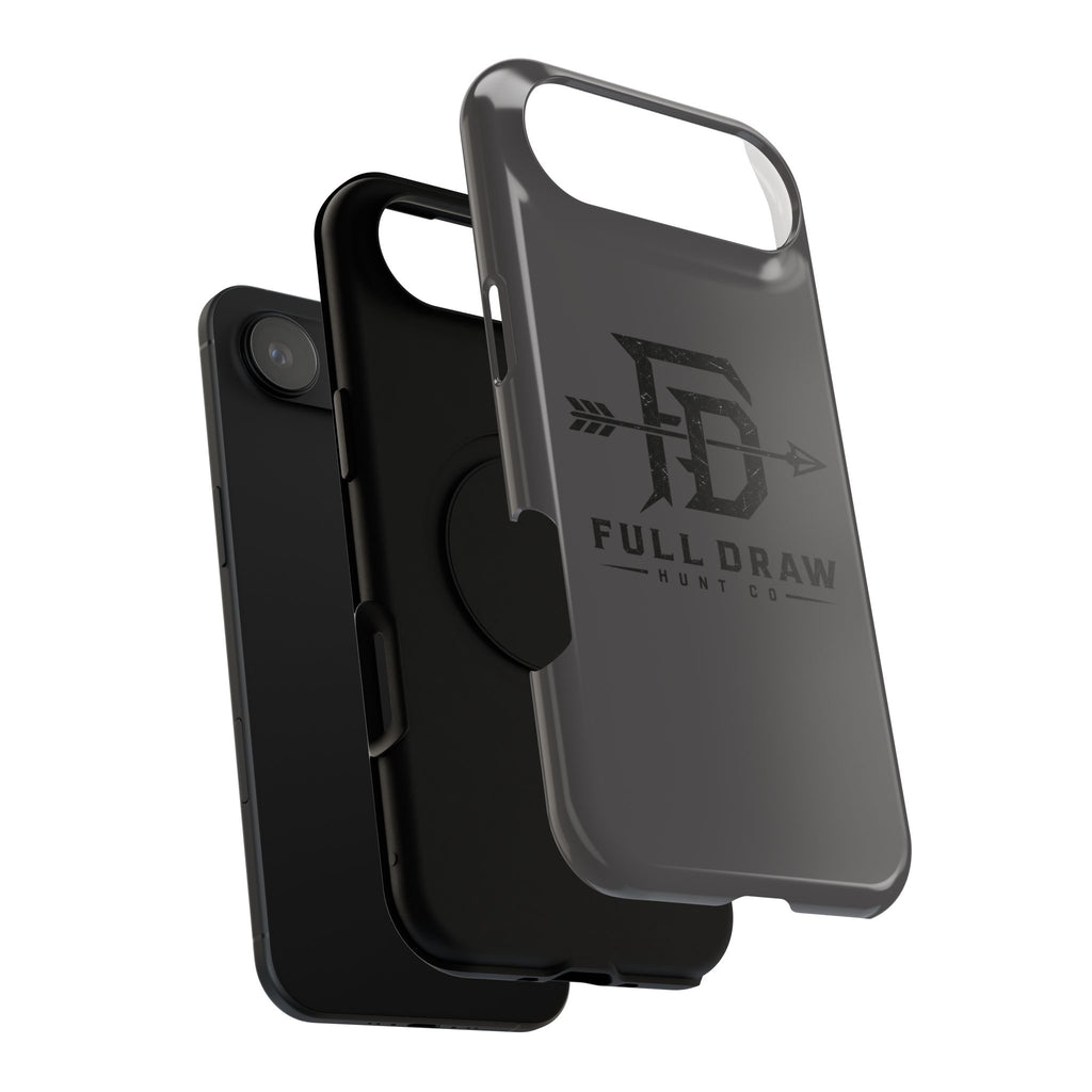 Full Draw Hunt Co. Impact-Resistant Phone Case — Rugged Archer Logo Protective Case