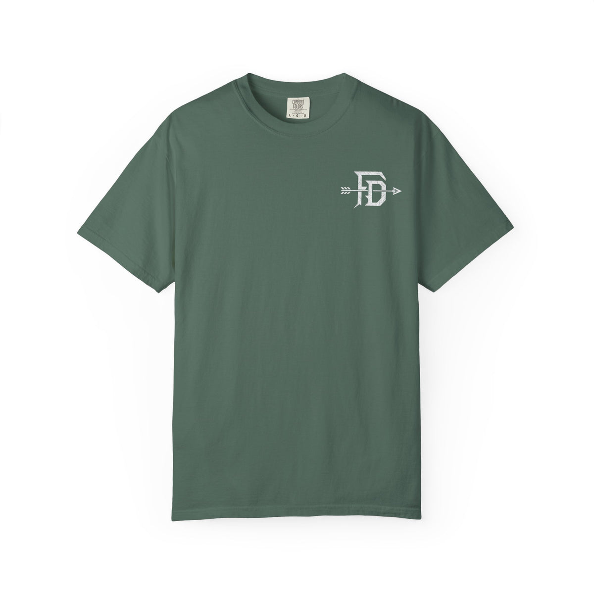 Genesis 27:3 Hunting T-Shirt — "Take Your Weapons" Faith & Outdoors Tee