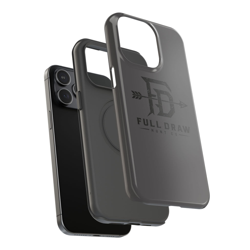 Full Draw Hunt Co. Impact-Resistant Phone Case — Rugged Archer Logo Protective Case