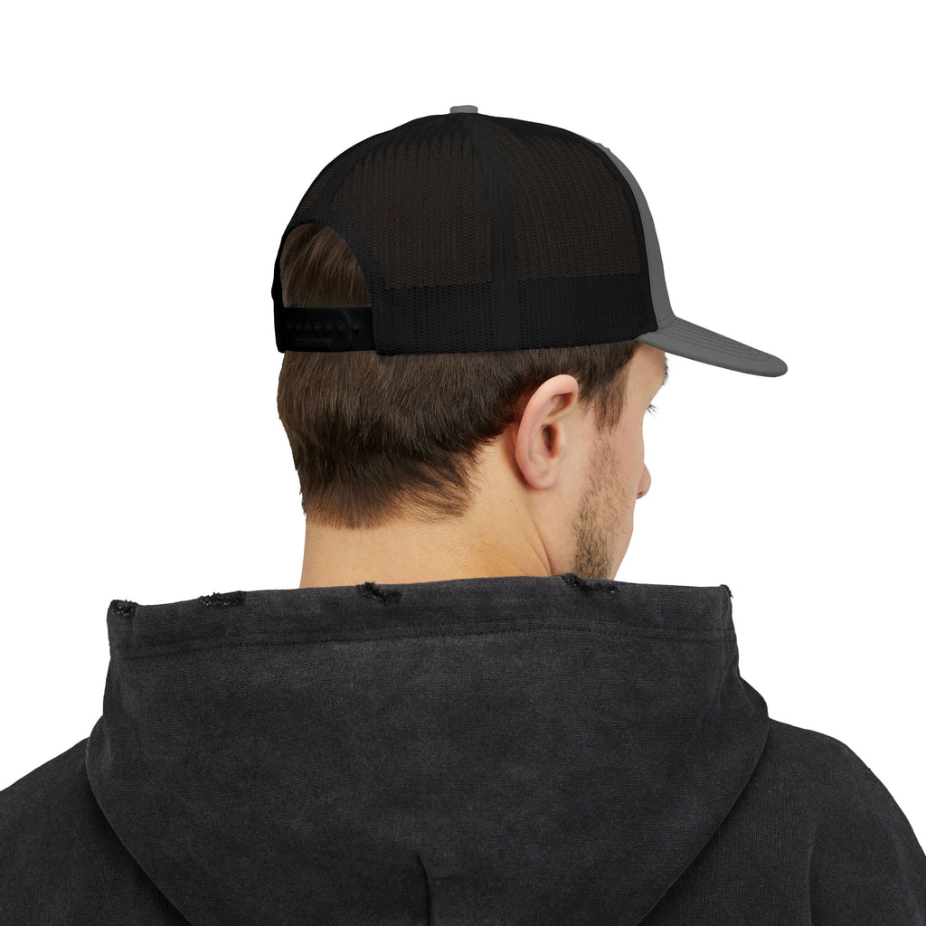 Full Draw Logo Snapback Trucker Cap