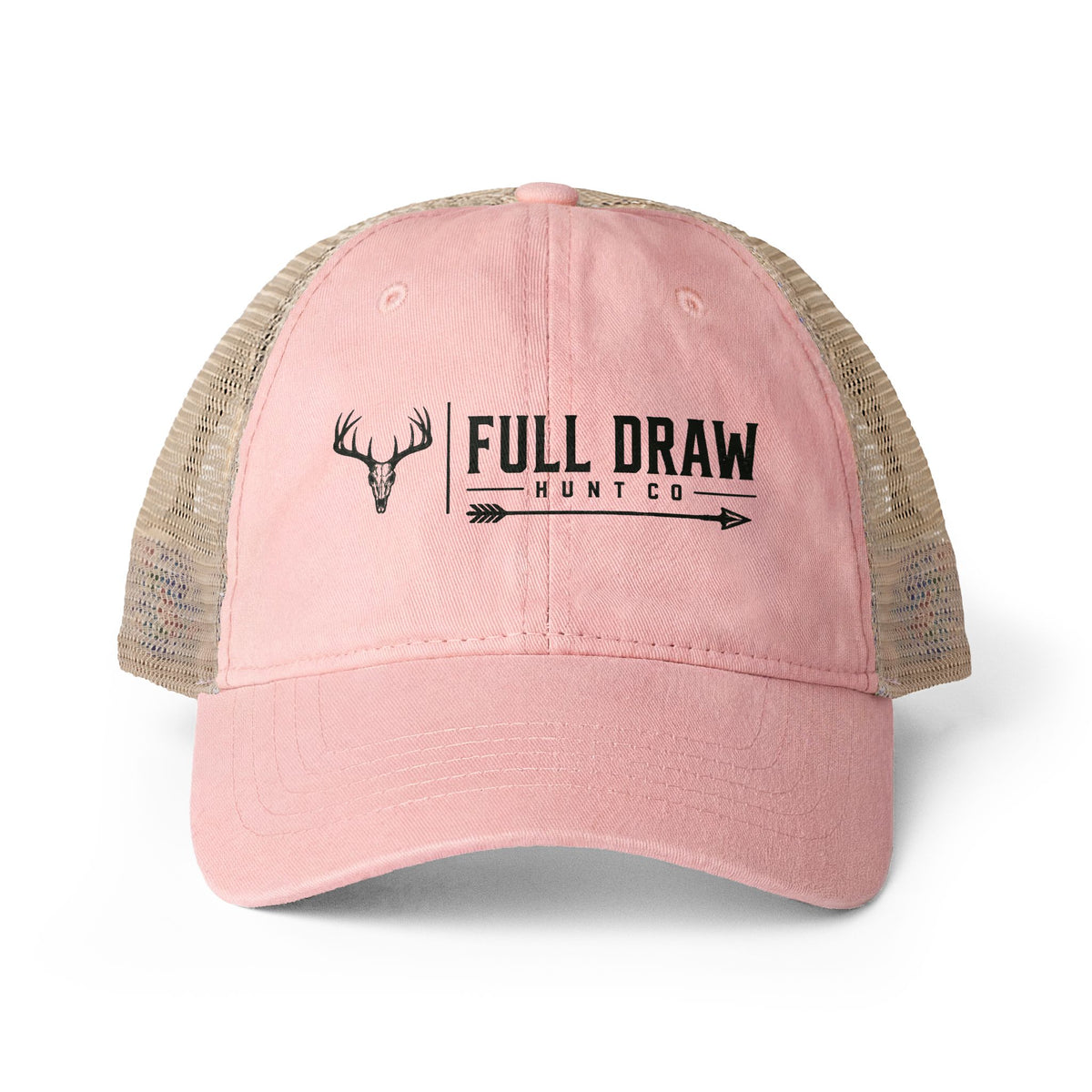 Women's Washed Mesh-Back Cap