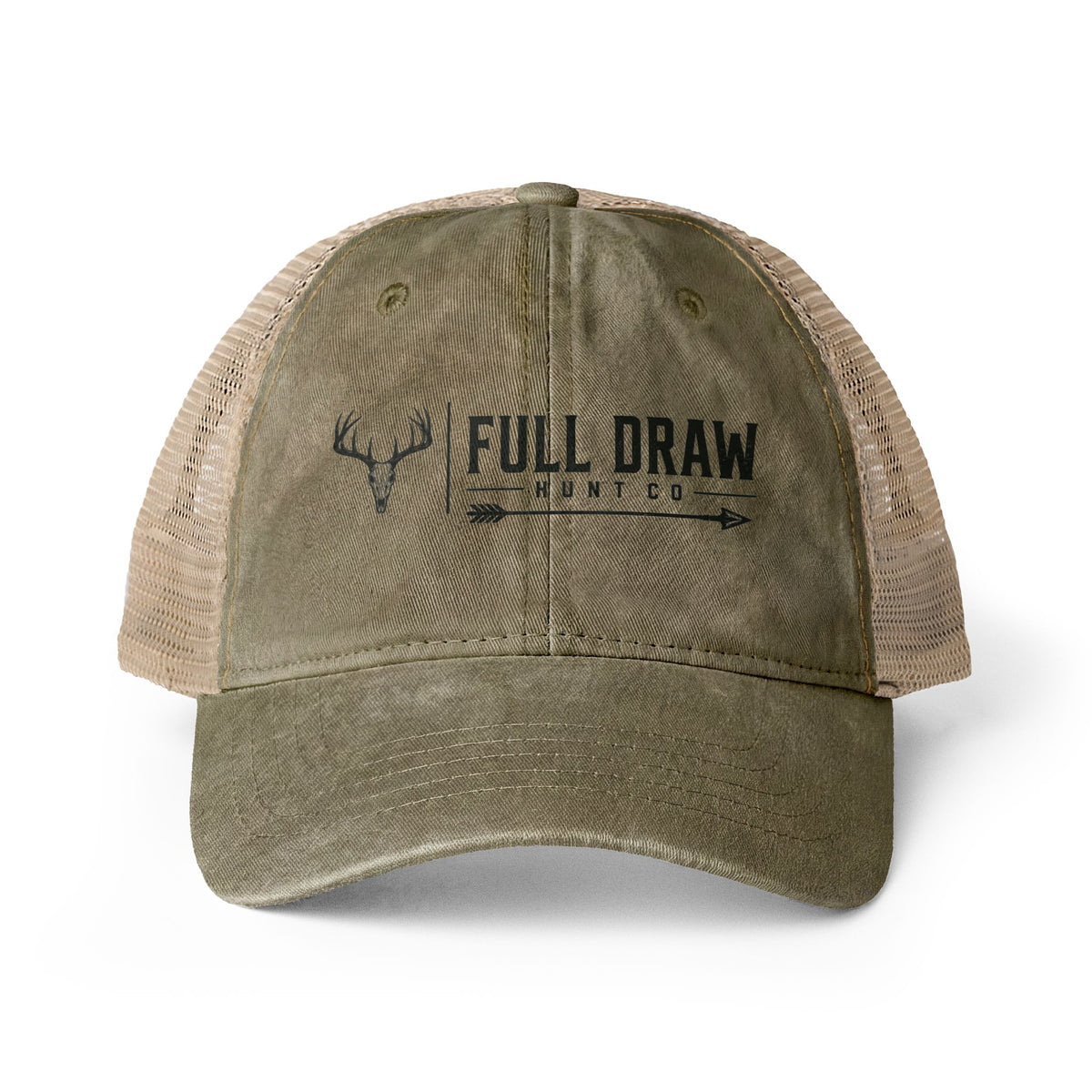 Women's Washed Mesh-Back Cap