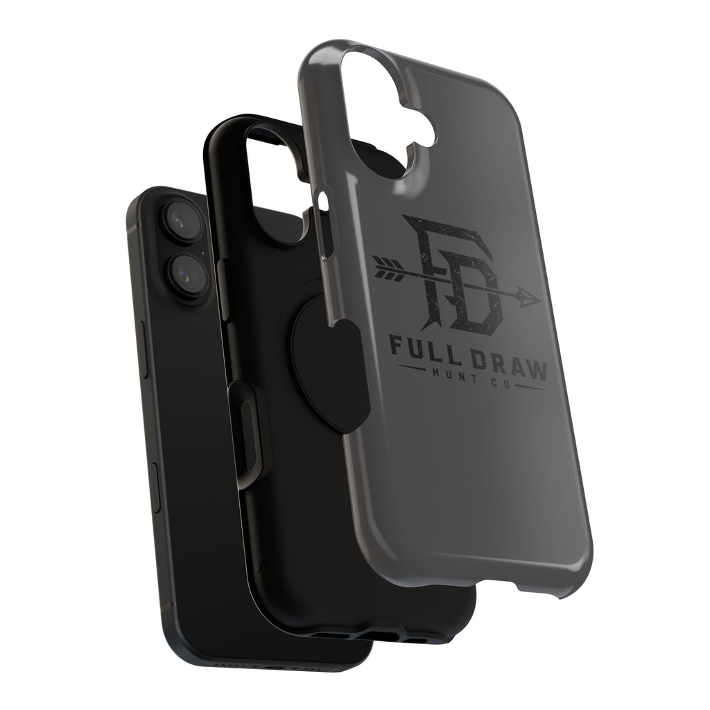 Full Draw Hunt Co. Impact-Resistant Phone Case — Rugged Archer Logo Protective Case