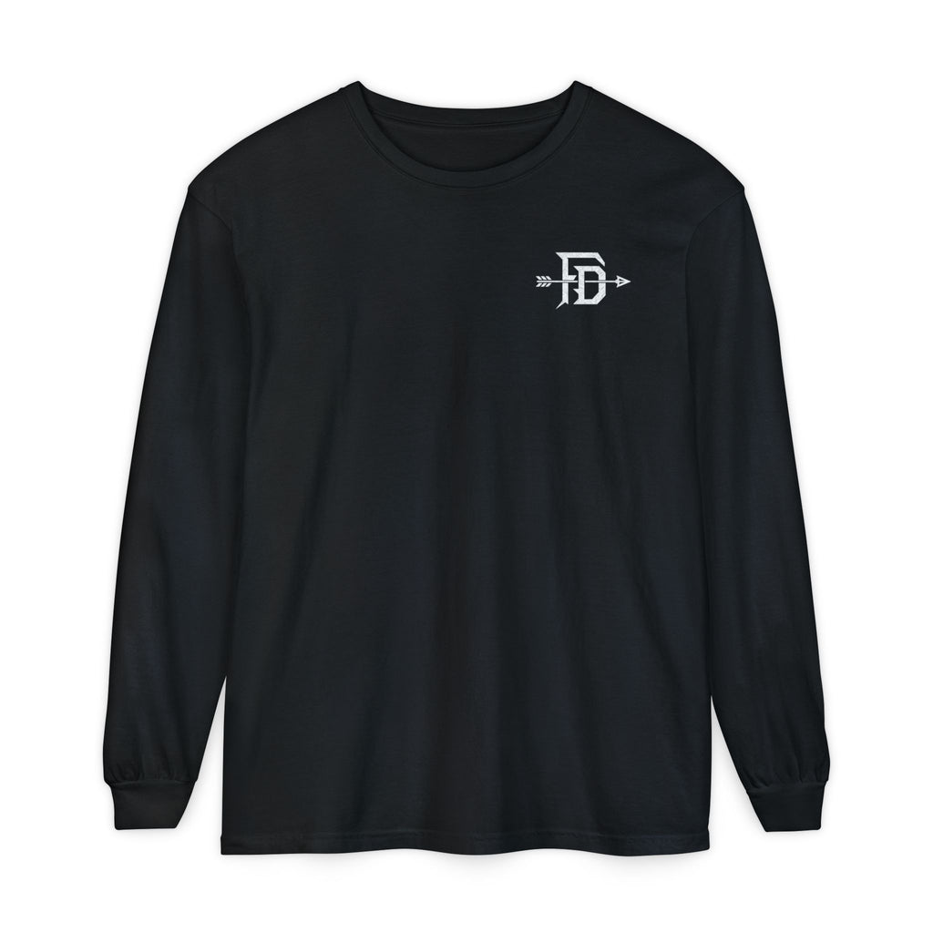 Full Draw Hunt Co. Long Sleeve Tee — Elk Logo Hunting Shirt
