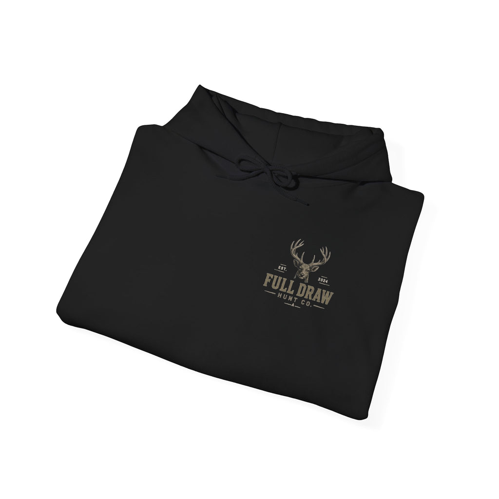 Deer Antler Pull Pray Hunting Hoodie — Rustic Outdoor Faith Hoodie