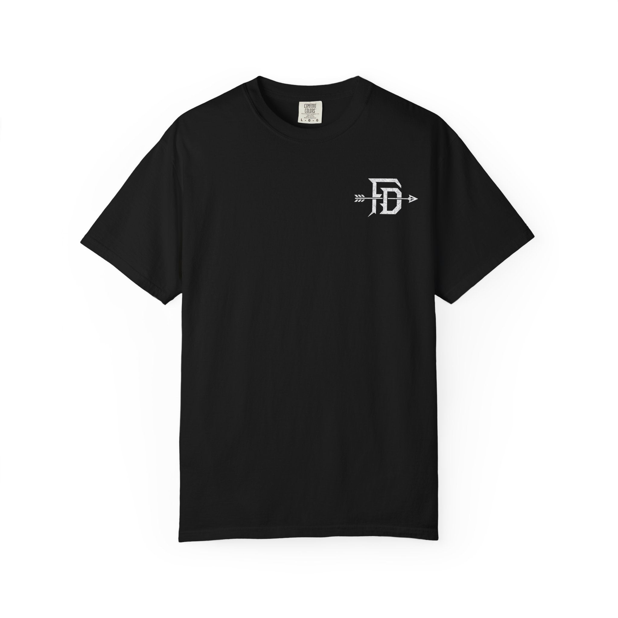 Genesis 27:3 Hunting T-Shirt — "Take Your Weapons" Faith & Outdoors Tee