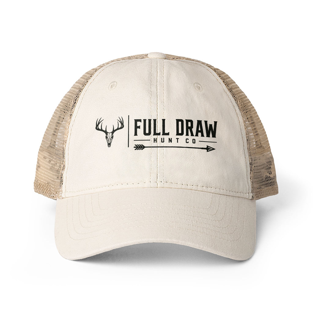 Women's Washed Mesh-Back Cap