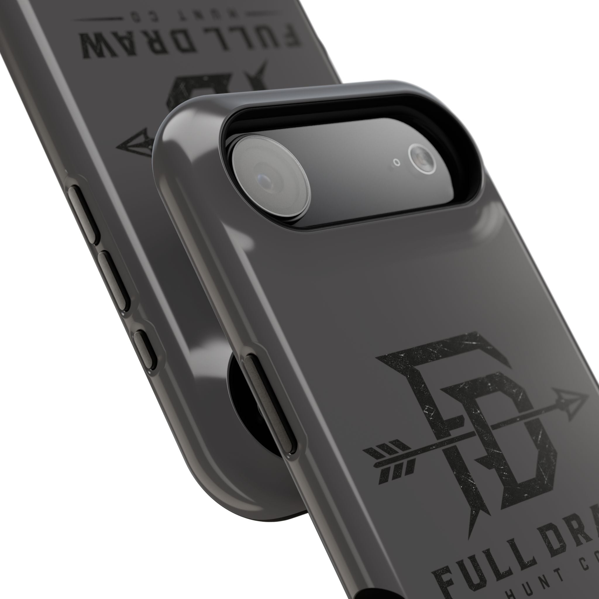 Full Draw Hunt Co. Impact-Resistant Phone Case — Rugged Archer Logo Protective Case