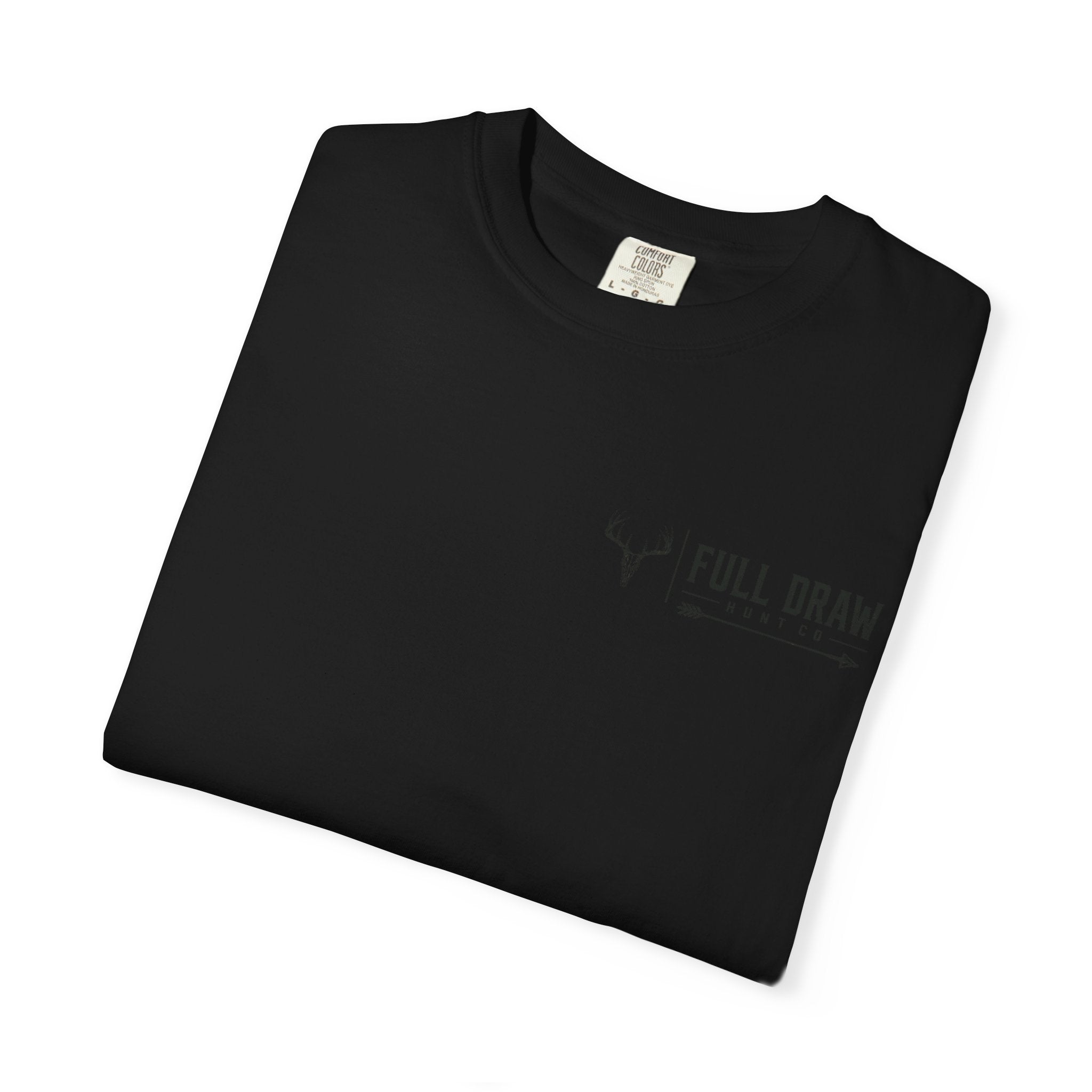 Full Draw Outfitters Hunter Graphic T-Shirt — Backcountry Sunset Hunting Tee