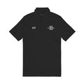 Embroidered Black Men’s Polo Shirt – Under Armour Performance Polo with FD Logo
