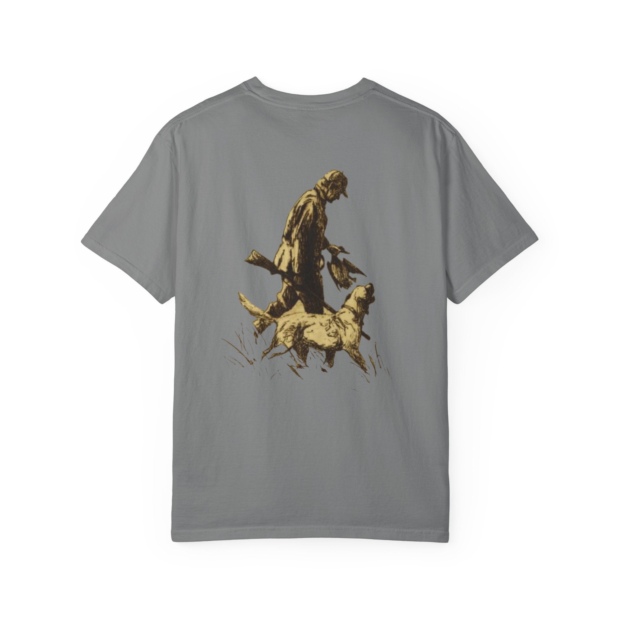 Hunter with Dogs T-Shirt – Full Draw Hunting Graphic Tee