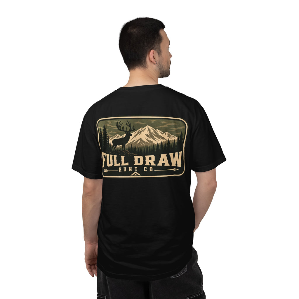 Full Draw Hunt Co. Graphic T-Shirt — Elk & Mountain Outdoor Tee