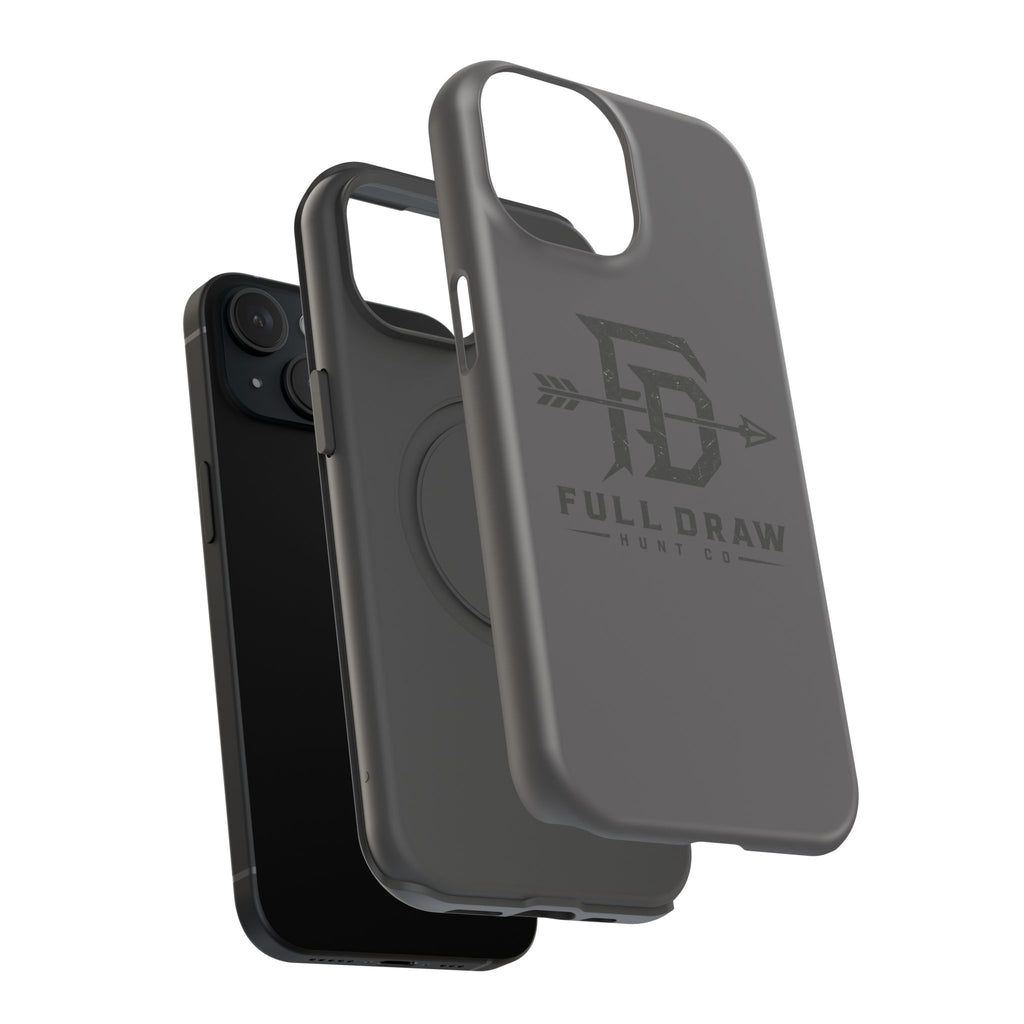 Full Draw Hunt Co. Impact-Resistant Phone Case — Rugged Archer Logo Protective Case
