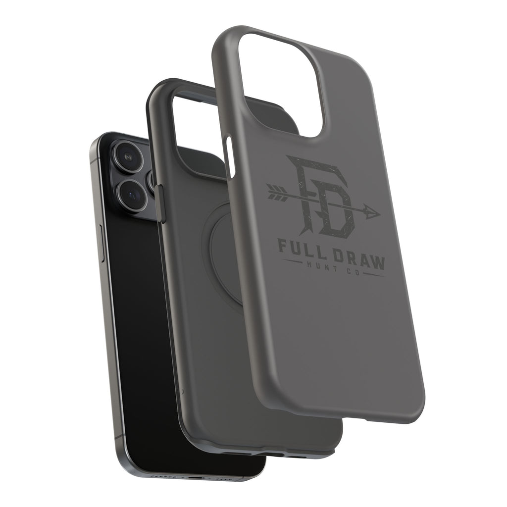 Full Draw Hunt Co. Impact-Resistant Phone Case — Rugged Archer Logo Protective Case
