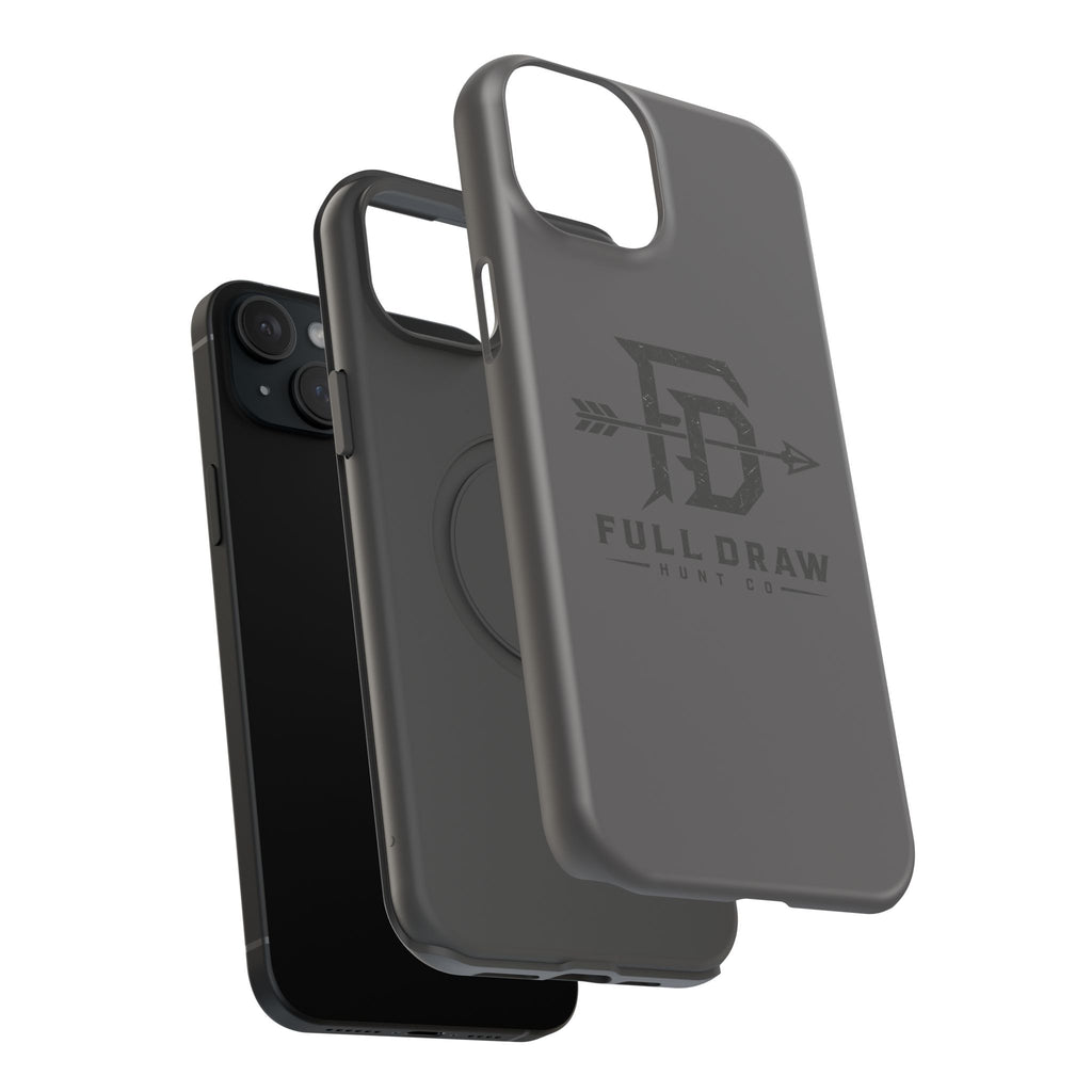 Full Draw Hunt Co. Impact-Resistant Phone Case — Rugged Archer Logo Protective Case