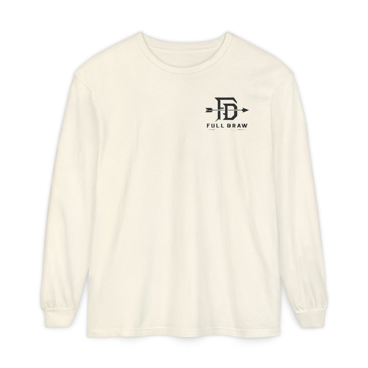 Full Draw Hunt Co. Long Sleeve Tee — Elk Logo Hunting Shirt