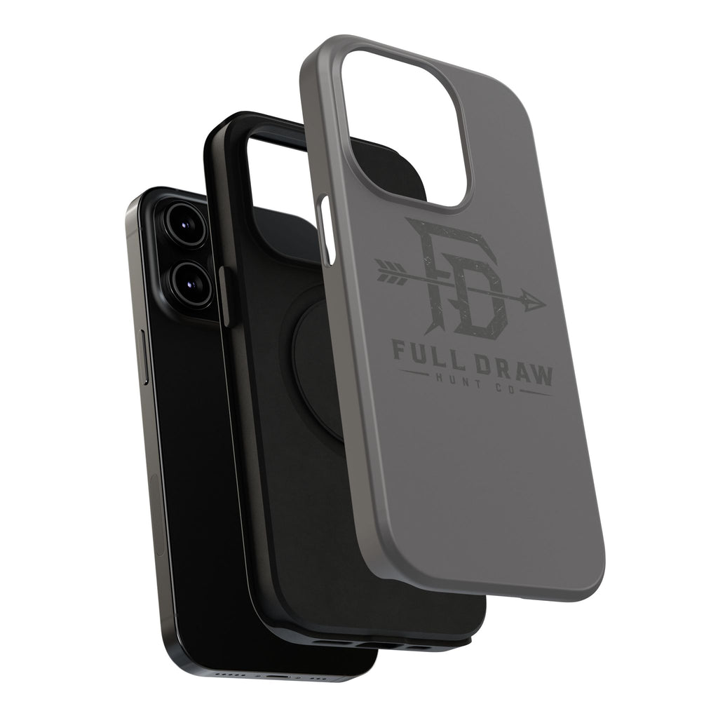 Full Draw Hunt Co. Impact-Resistant Phone Case — Rugged Archer Logo Protective Case