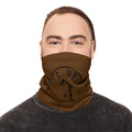 Full Draw Hunt Co. Lightweight Neck Gaiter — Brown Hunting Face Cover